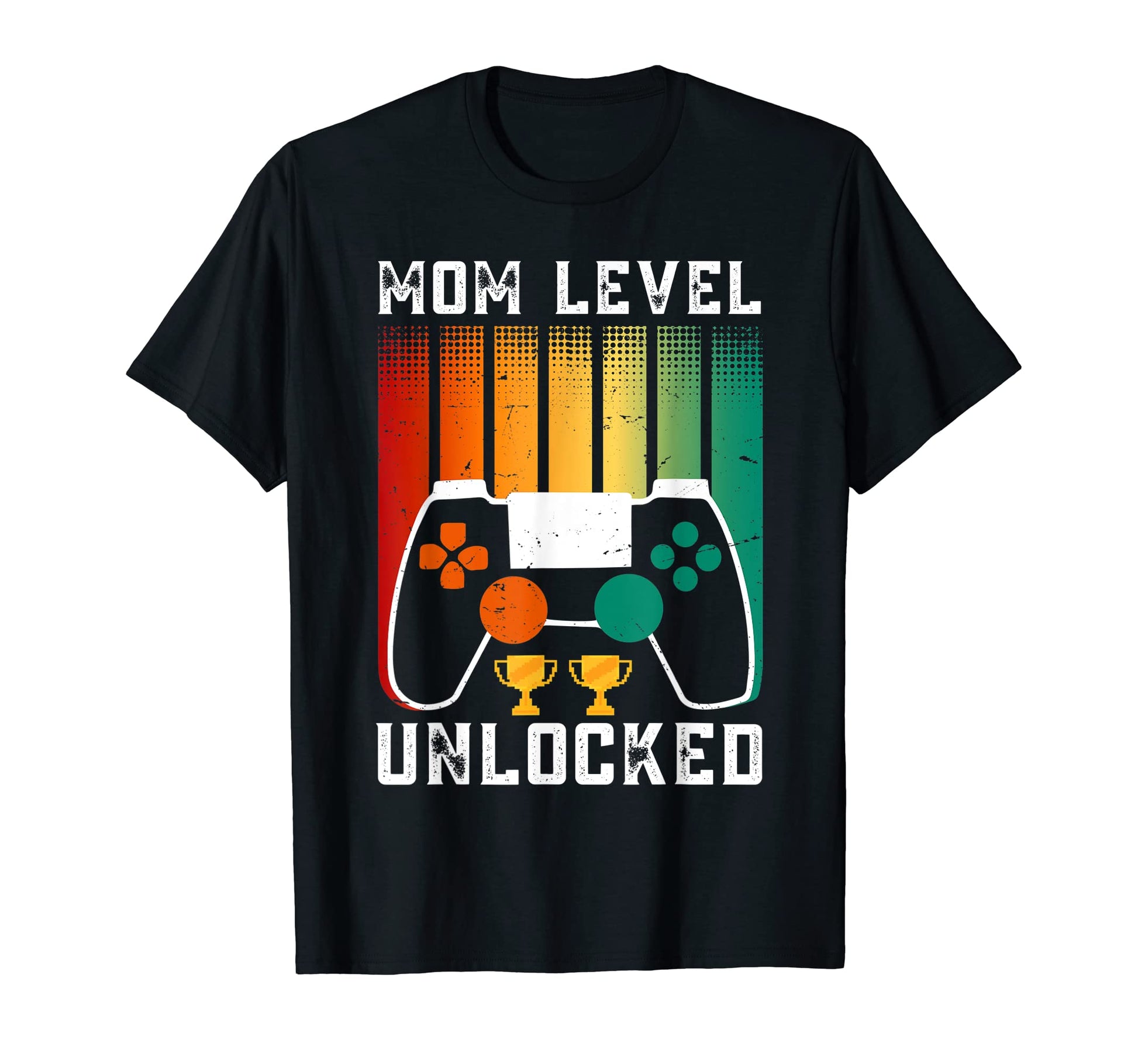 Mom Level Unlocked Gamer Pregnancy T-Shirt - Unique Graphic for Adults - T-Shirt, Sweatshirt, Hoodie
