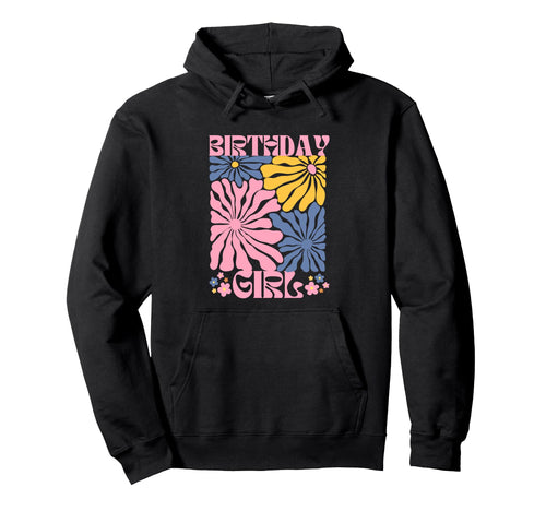 Birthday Boho Flowers Hoodie - Novelty Apparel for Adults - T-Shirt, Sweatshirt, Hoodie