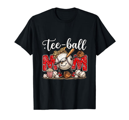 Ball Mom Baseball Mom Sports Parent T-Shirt - Novelty Apparel Unisex - T-Shirt, Sweatshirt, Hoodie