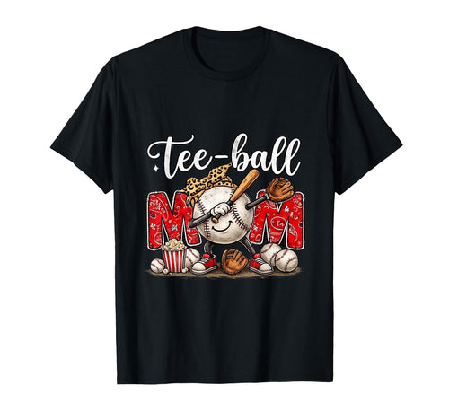 Ball Mom Baseball Mom Sports Parent T-Shirt - Novelty Apparel Unisex - T-Shirt, Sweatshirt, Hoodie