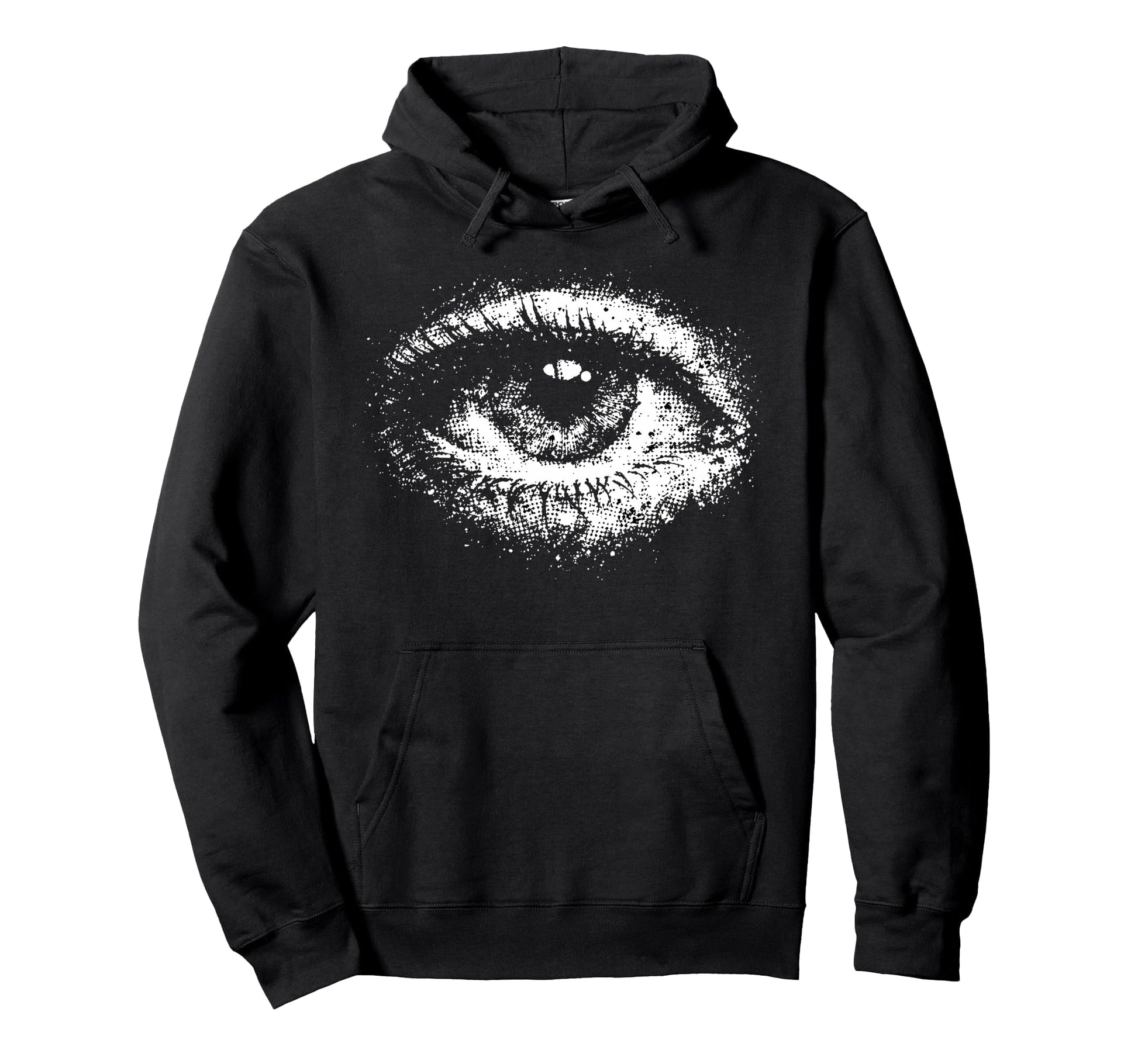 Cyber Goth Y2K Occult Eye Aesthetic Hoodie - Custom Art Print Men Women - T-Shirt, Sweatshirt, Hoodie