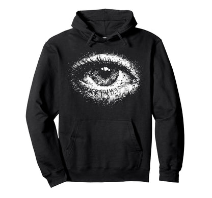 Cyber Goth Y2K Occult Eye Aesthetic Hoodie - Custom Art Print Men Women - T-Shirt, Sweatshirt, Hoodie