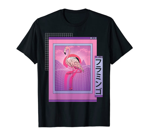 Japanese Vaporwave Animals Japan T-Shirt - Fun Novelty Design Men Women - T-Shirt, Sweatshirt, Hoodie