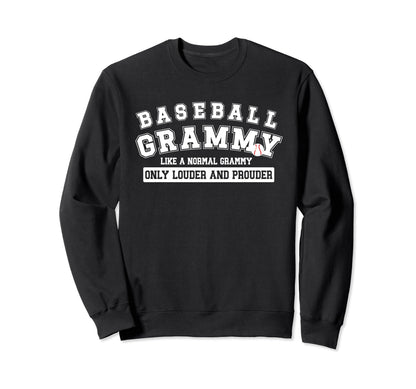 Baseball Grammy Funny Grandma Sweatshirt - Casual Everyday Wear for Adults - T-Shirt, Sweatshirt, Hoodie