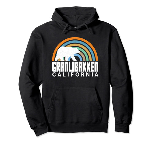 Granlibakken Rainbow Bear Hoodie - Casual Everyday Wear Unisex - T-Shirt, Sweatshirt, Hoodie