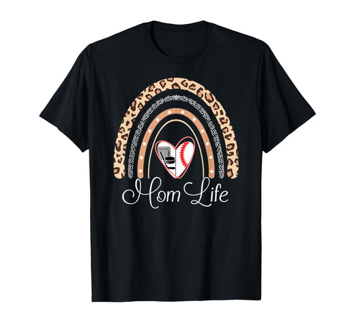 Mom Life Boho Rainbow Funny T-Shirt - Fun Novelty Design Men Women - T-Shirt, Sweatshirt, Hoodie