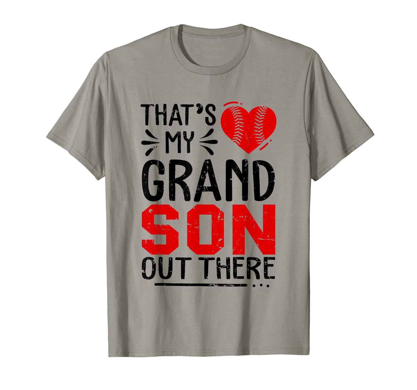 Thats My Grandson Out There Baseball T-Shirt - Unique Graphic Men Women - T-Shirt, Sweatshirt, Hoodie
