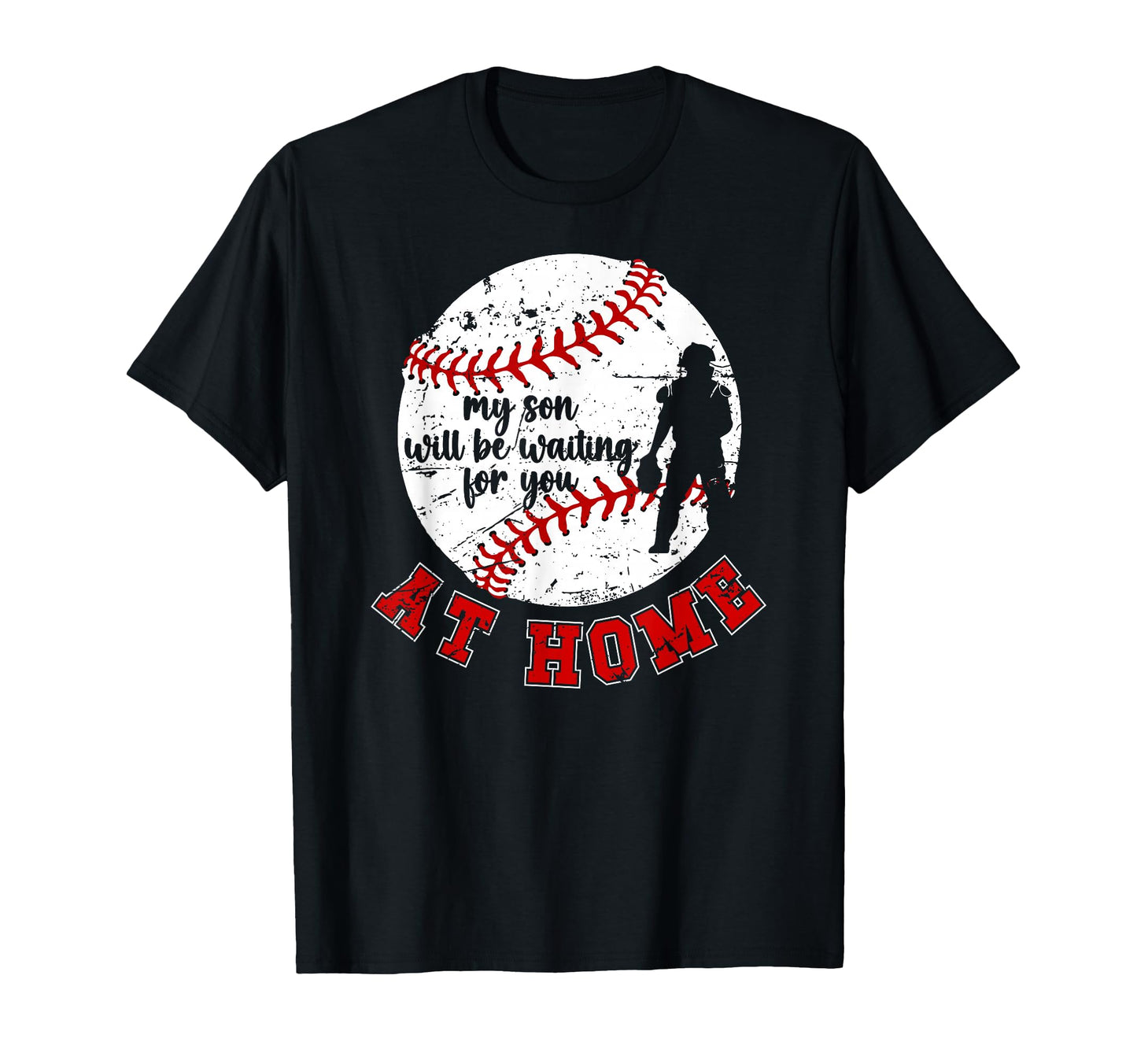 Home Baseball Catcher Mom Baseball T-Shirt - Custom Art Print Men Women - T-Shirt, Sweatshirt, Hoodie