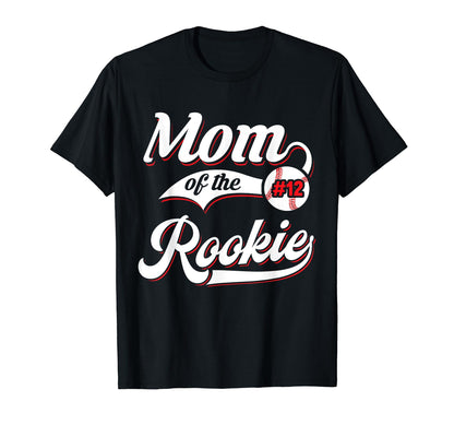 Mom Rookie Matching Family T-Shirt - Casual Everyday Wear for Adults - T-Shirt, Sweatshirt, Hoodie