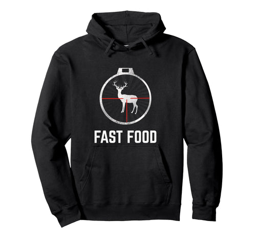 Fast Food Bbq Hunting Deer Season Hoodie - Fun Novelty Design Unisex - T-Shirt, Sweatshirt, Hoodie