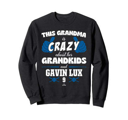 Grandma Crazy Gavin Lux Los Angeles Sweatshirt - Minimalist Print Unisex - T-Shirt, Sweatshirt, Hoodie