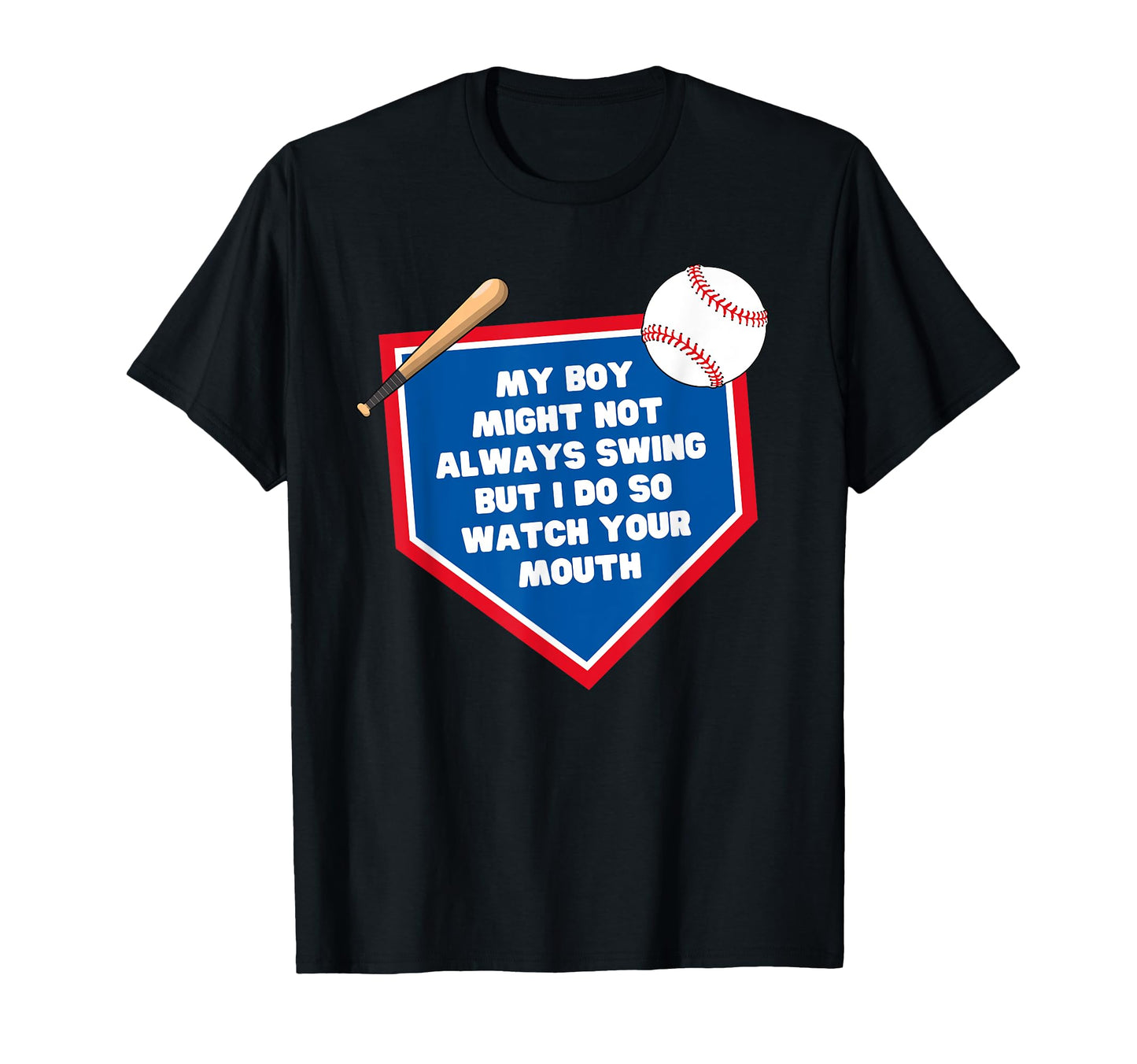 My Might Not Always Swing Funny T-Shirt - Aesthetic Graphic for Adults - T-Shirt, Sweatshirt, Hoodie