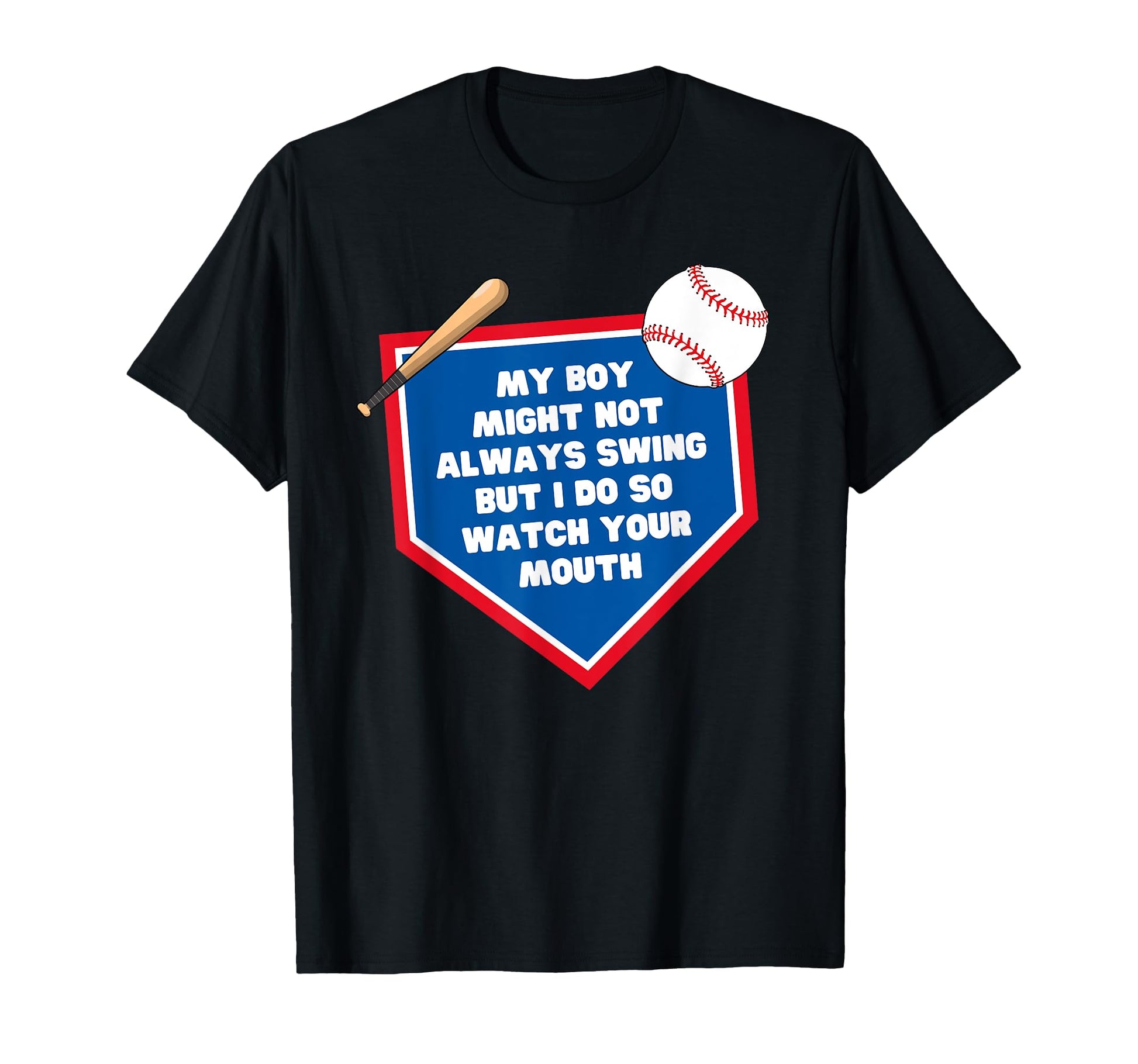 My Might Not Always Swing Funny T-Shirt - Aesthetic Graphic for Adults - T-Shirt, Sweatshirt, Hoodie