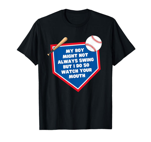 My Might Not Always Swing Funny T-Shirt - Aesthetic Graphic for Adults - T-Shirt, Sweatshirt, Hoodie