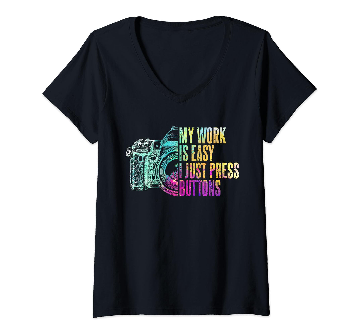 Funny Photographer Camera Sweatshirt - Graphic Print for Adults - T-Shirt, Sweatshirt, Hoodie