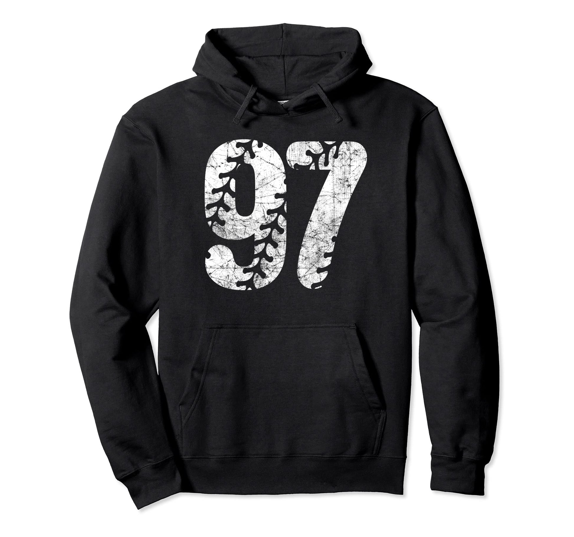 Baseball Softball Mom 97 Number 97 Hoodie - Minimalist Print for Adults - T-Shirt, Sweatshirt, Hoodie