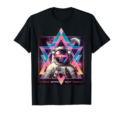 Astronaut Spaced Out Eclipse Space T-Shirt - Custom Art Print for Adults - T-Shirt, Sweatshirt, Hoodie