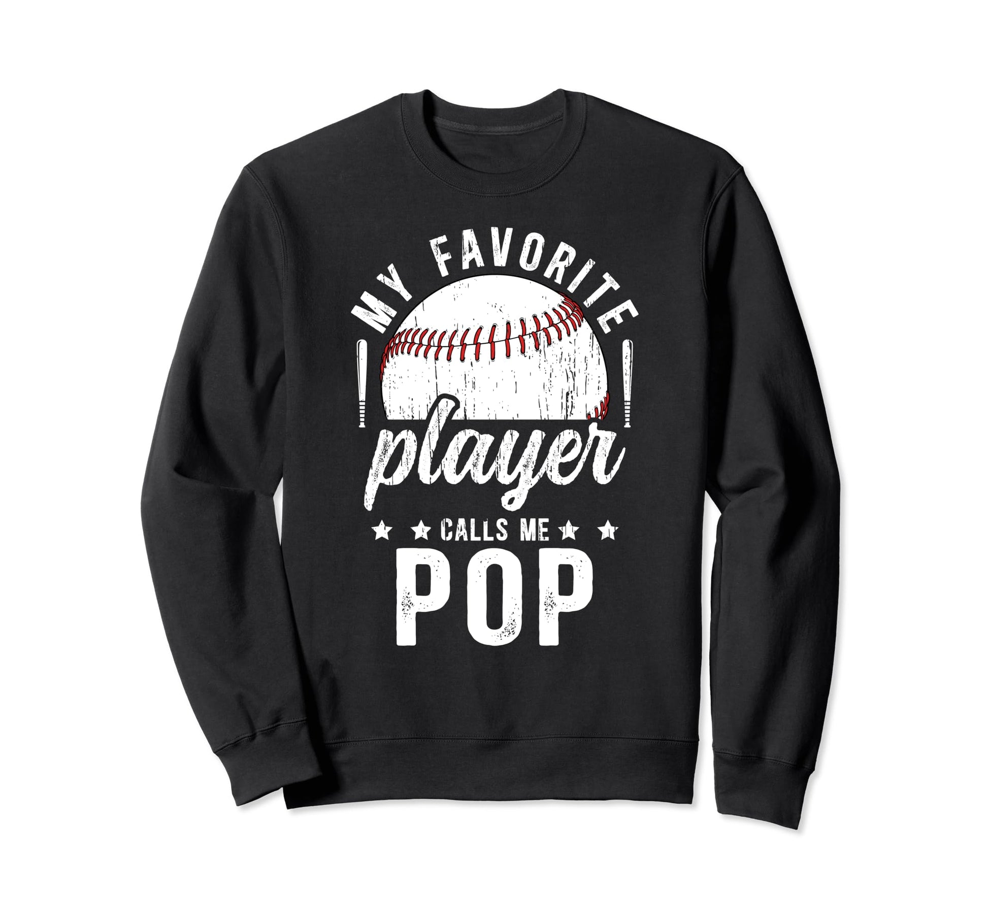 My Favorite Baseball Player Pop Sweatshirt - Custom Art Print Men Women - T-Shirt, Sweatshirt, Hoodie