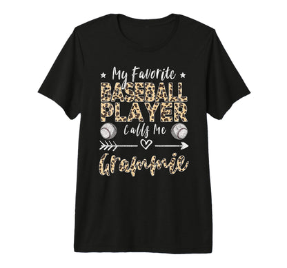 My Favorite Baseball Player Calls Me T-Shirt - Streetwear Style Men Women - T-Shirt, Sweatshirt, Hoodie