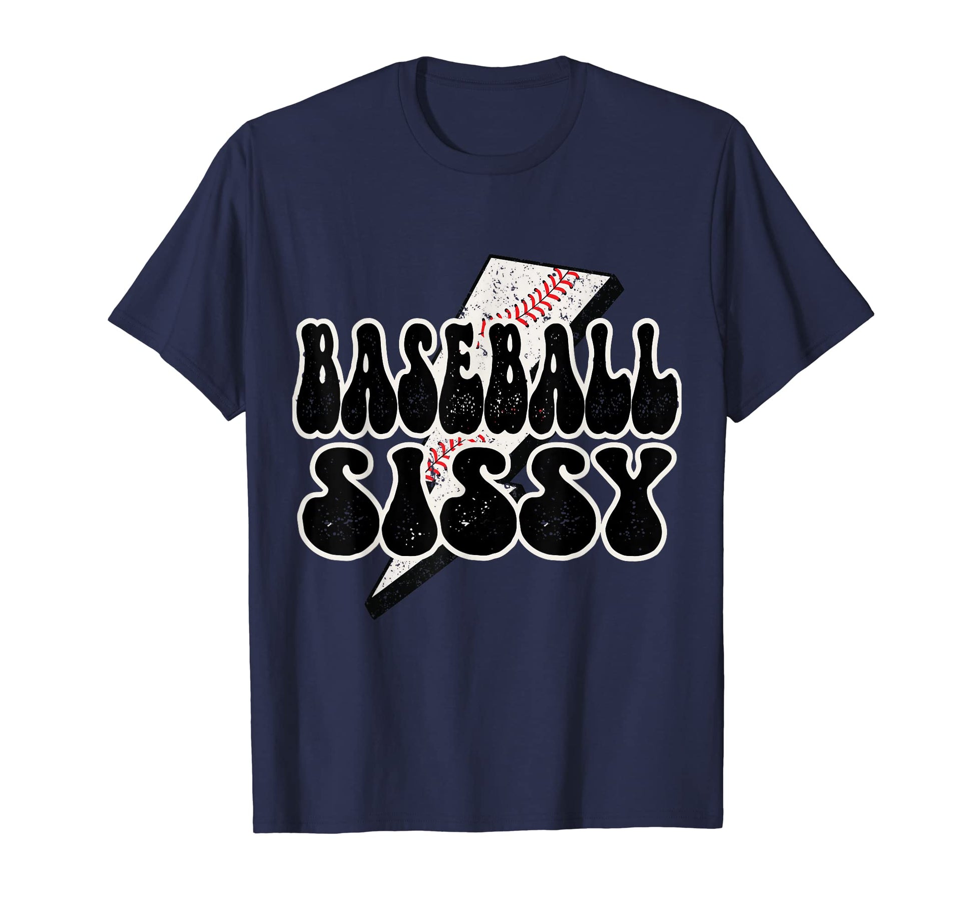 Baseball Bonus Sister Trendy Lightning T-Shirt - Fun Novelty Design Unisex - T-Shirt, Sweatshirt, Hoodie