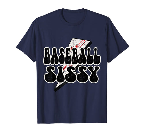 Baseball Bonus Sister Trendy Lightning T-Shirt - Fun Novelty Design Unisex - T-Shirt, Sweatshirt, Hoodie
