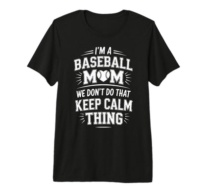 Loud And Proud Baseball Mom Sports T-Shirt - Unique Graphic Men Women - T-Shirt, Sweatshirt, Hoodie