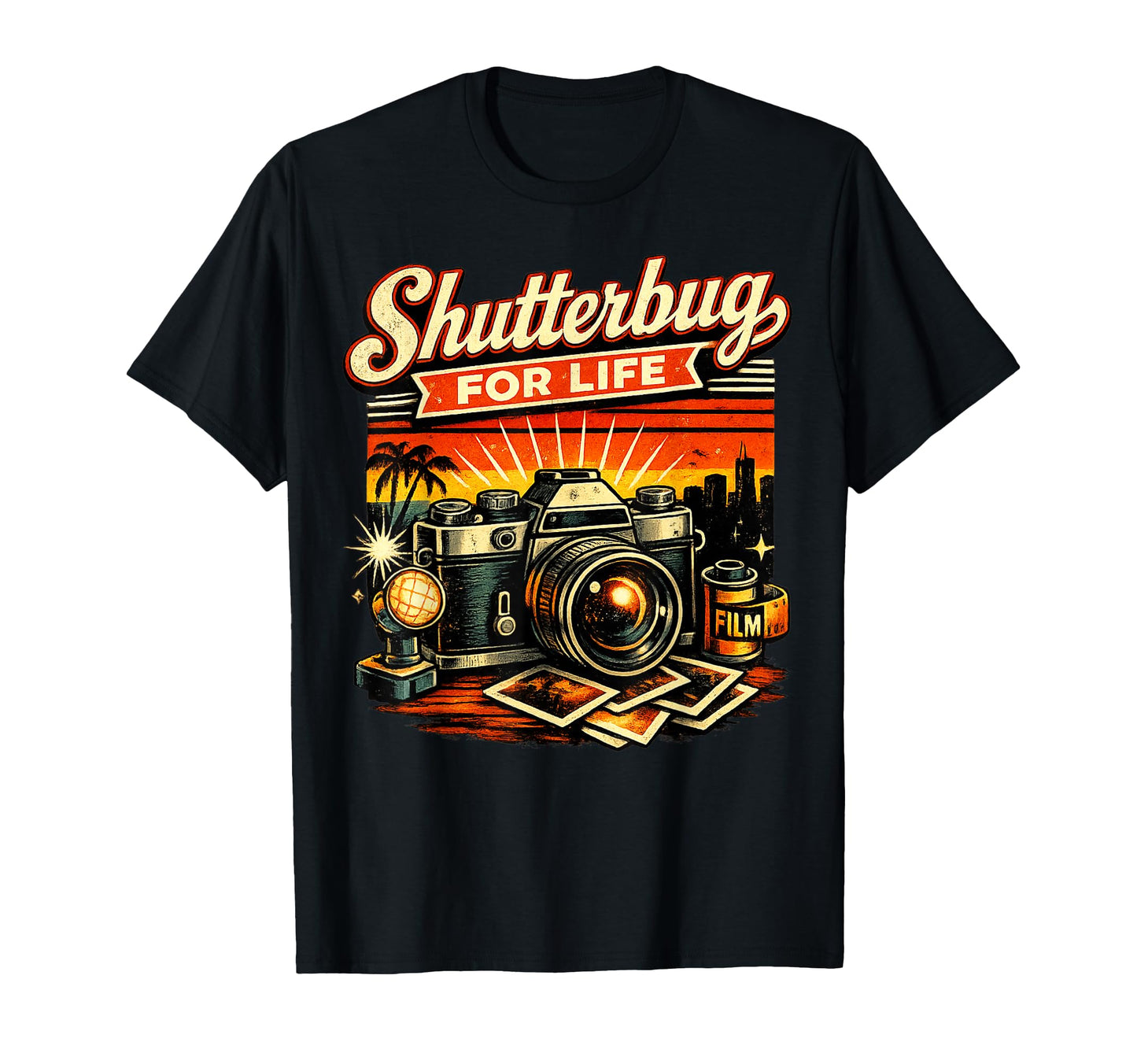 Shutterbug Life Camera Photography Senior T-Shirt - Graphic Print Unisex - T-Shirt, Sweatshirt, Hoodie