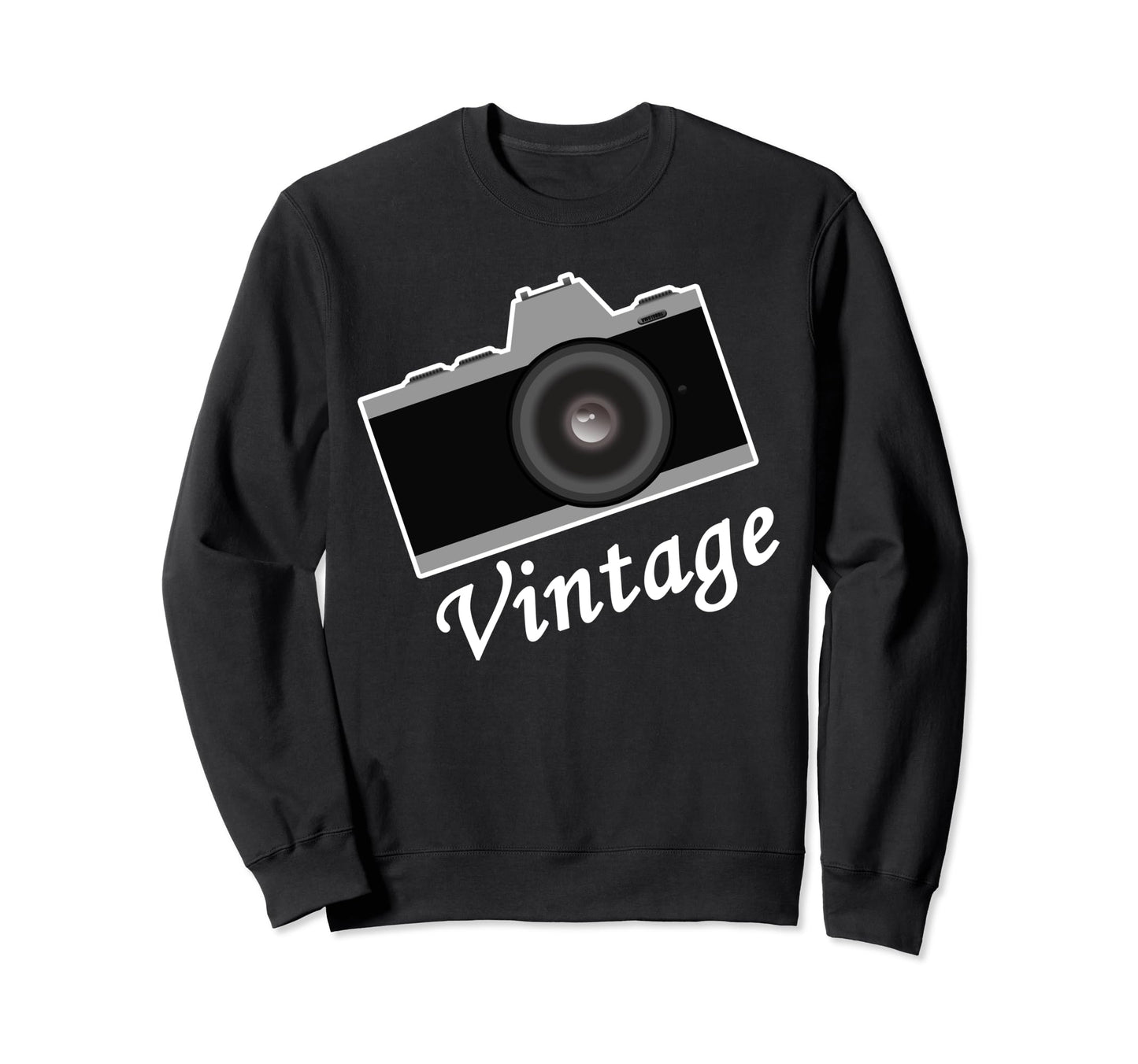 Slr Mirrorless Camera Sweatshirt - Custom Art Print Unisex - T-Shirt, Sweatshirt, Hoodie