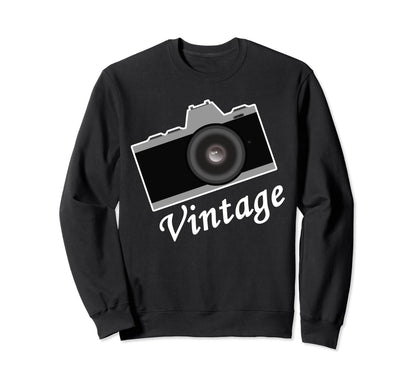 Slr Mirrorless Camera Sweatshirt - Custom Art Print Unisex - T-Shirt, Sweatshirt, Hoodie
