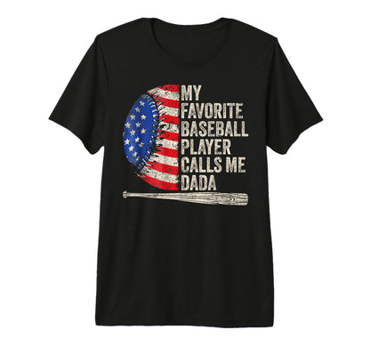 Mens My Favorite Baseball Player T-Shirt - Aesthetic Graphic for Adults - T-Shirt, Sweatshirt, Hoodie