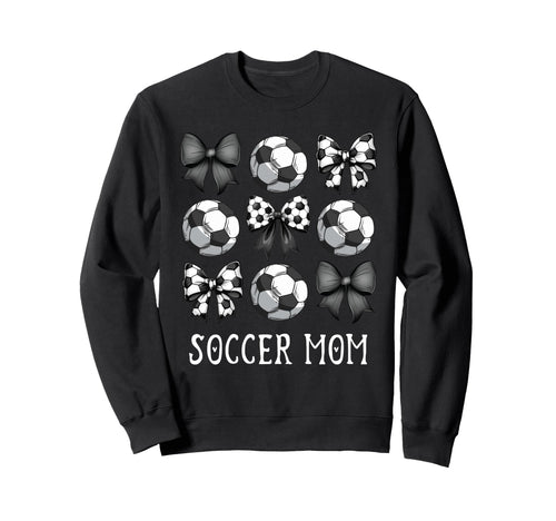 Mama Soccer Outfit Soccer Mom Game Day Hoodie - Graphic Print for Adults - T-Shirt, Sweatshirt, Hoodie