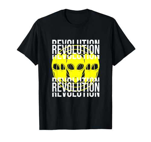 Revolution Alien Aesthetic Edgy T-Shirt - Fun Novelty Design Unisex - T-Shirt, Sweatshirt, Hoodie