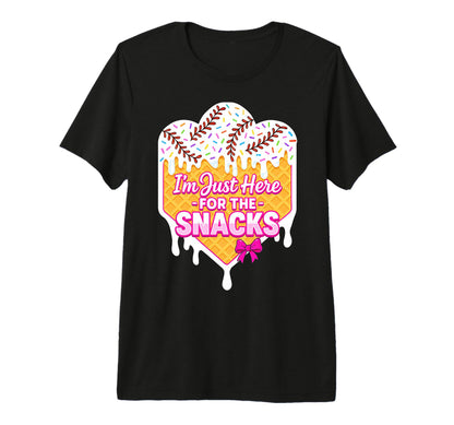 Baseball Sister Ice Cream Drip T-Shirt - Fun Novelty Design Men Women - T-Shirt, Sweatshirt, Hoodie