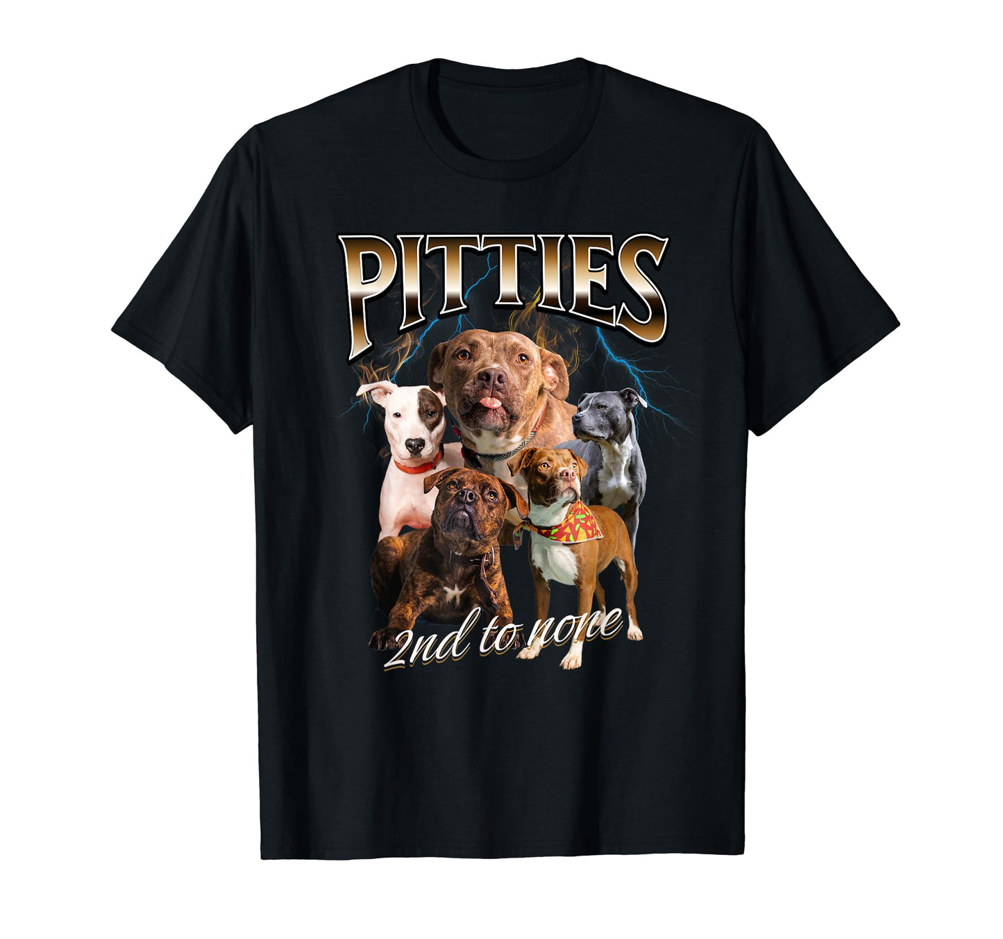Pit Bull Lovers 90S Grunge Pittie T-Shirt - Unique Graphic for Adults - T-Shirt, Sweatshirt, Hoodie