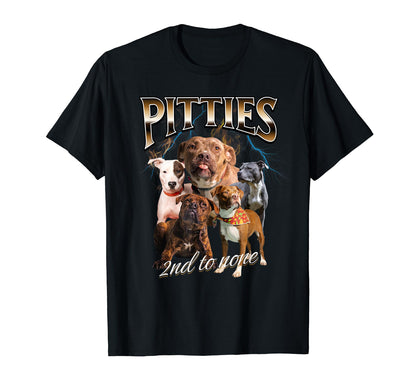 Pit Bull Lovers 90S Grunge Pittie T-Shirt - Unique Graphic for Adults - T-Shirt, Sweatshirt, Hoodie