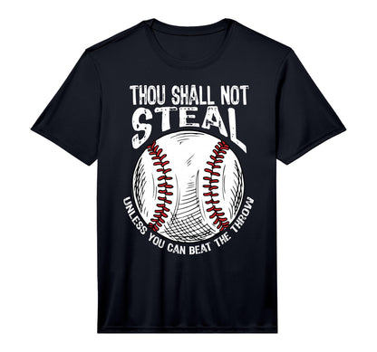 Thou Shall Not Steal Unless You Can T-Shirt - Custom Art Print Men Women - T-Shirt, Sweatshirt, Hoodie