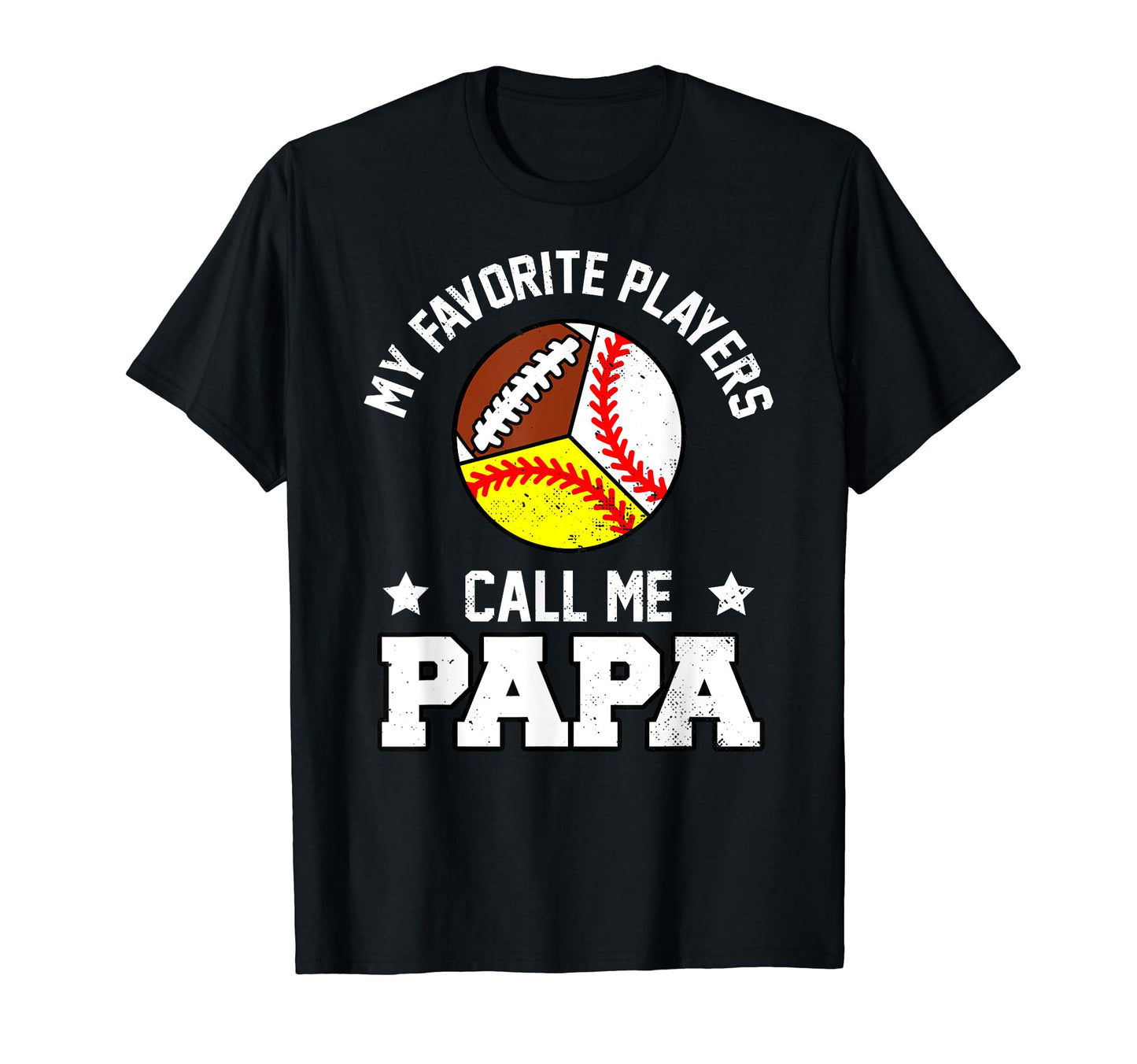 My Favorites Baseball Softball Football T-Shirt - Aesthetic Graphic Unisex - T-Shirt, Sweatshirt, Hoodie