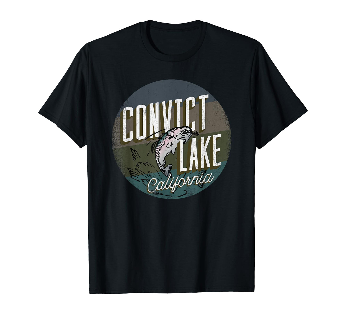 Convict Lake Ca Rainbow Trout Fishing T-Shirt - Novelty Apparel Unisex - T-Shirt, Sweatshirt, Hoodie