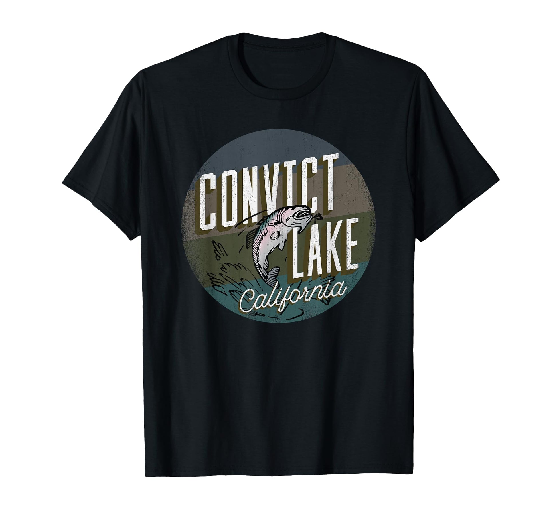 Convict Lake Ca Rainbow Trout Fishing T-Shirt - Novelty Apparel Unisex - T-Shirt, Sweatshirt, Hoodie