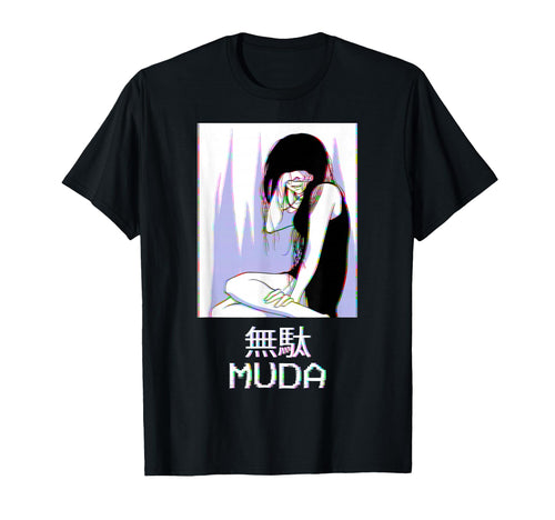 Anime Japanese Vaporwave Aesthetic Muda T-Shirt - Graphic Print Men Women - T-Shirt, Sweatshirt, Hoodie