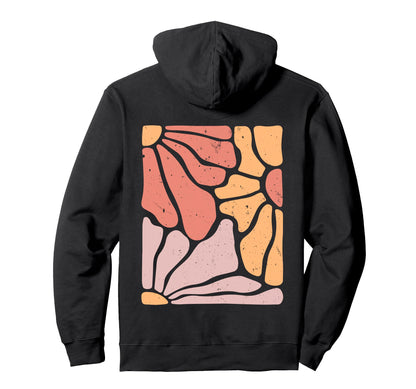 Boho Wildflowers Flowers Hoodie - Trendy Graphic Unisex - T-Shirt, Sweatshirt, Hoodie