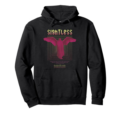 Sightless Blind Angel Aesthetic Edgy Hoodie - Custom Art Print Men Women - T-Shirt, Sweatshirt, Hoodie