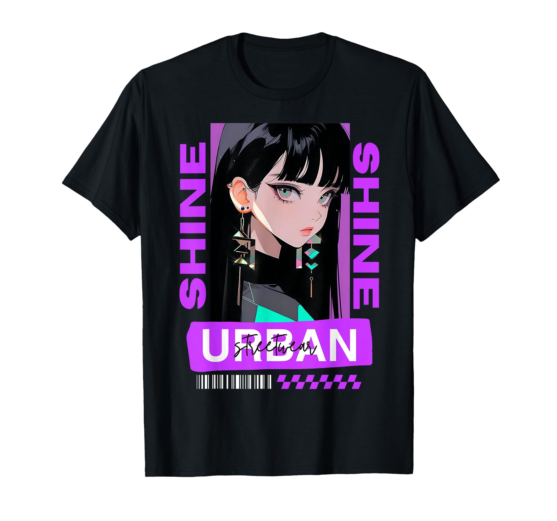 Anime Manga Cyberpunk Japanese T-Shirt - Trendy Graphic Men Women - T-Shirt, Sweatshirt, Hoodie