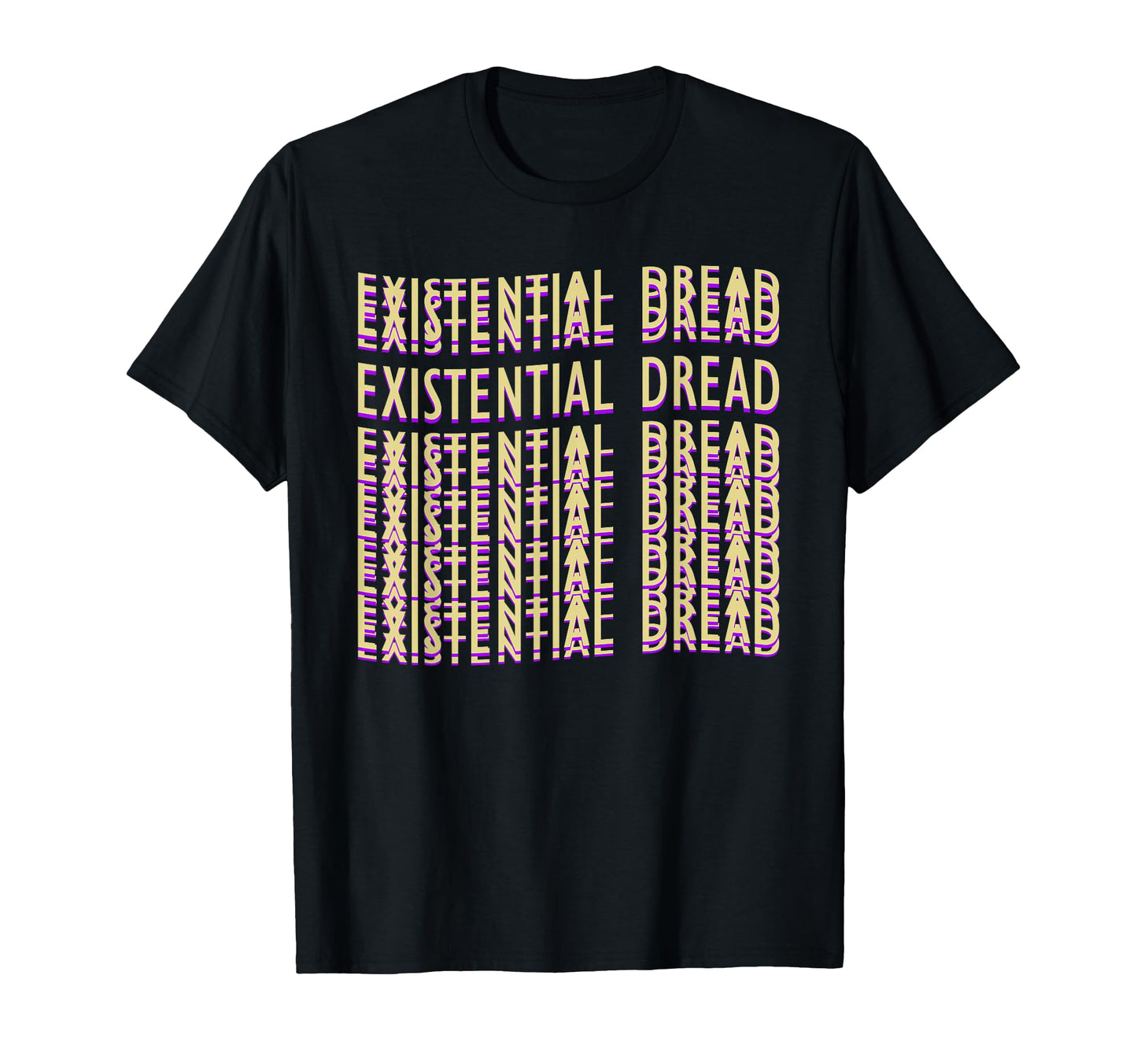 Existential Dread Retrowave Aesthetics T-Shirt - Trendy Graphic Unisex - T-Shirt, Sweatshirt, Hoodie