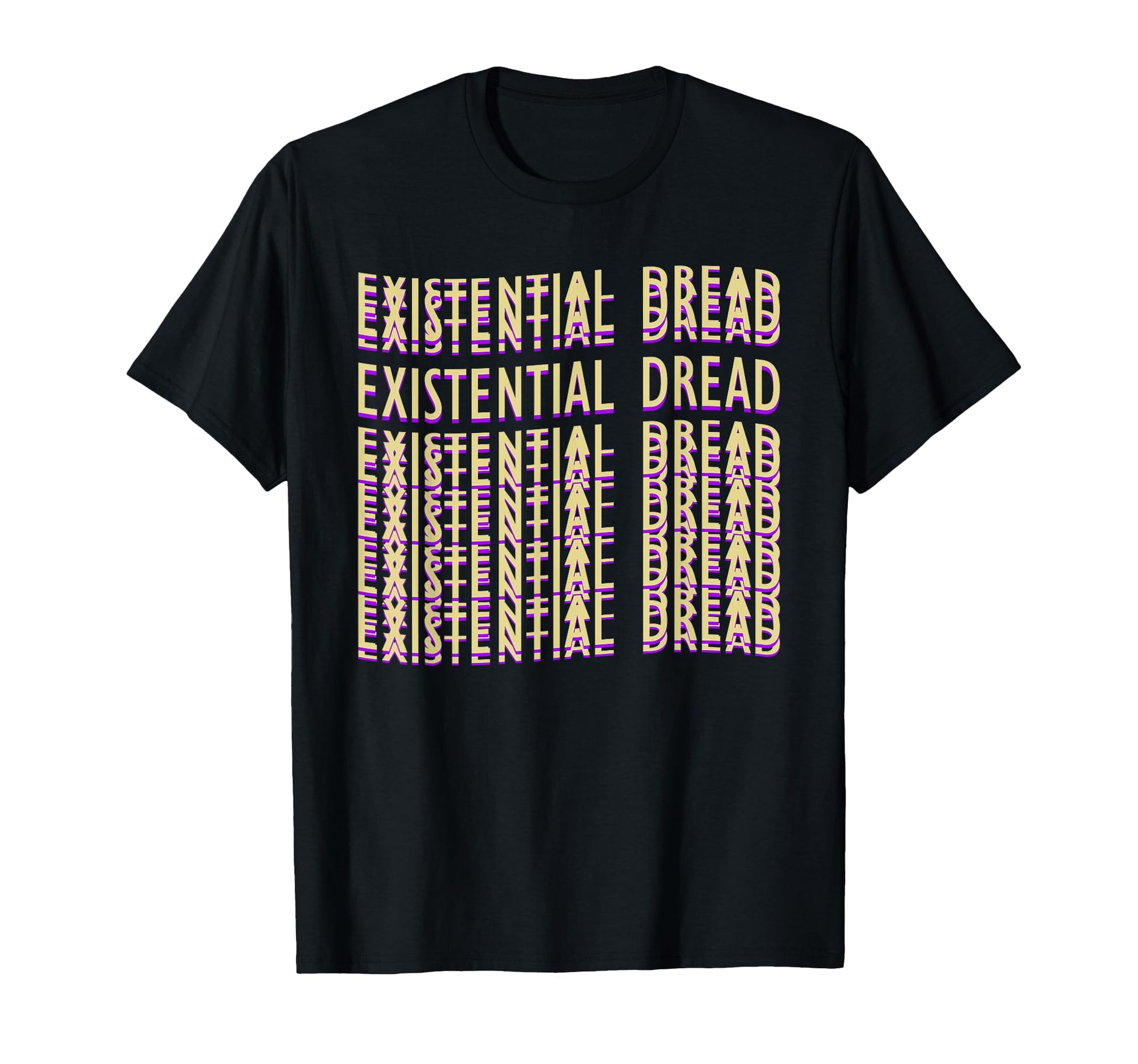 Existential Dread Retrowave Aesthetics T-Shirt - Trendy Graphic Unisex - T-Shirt, Sweatshirt, Hoodie