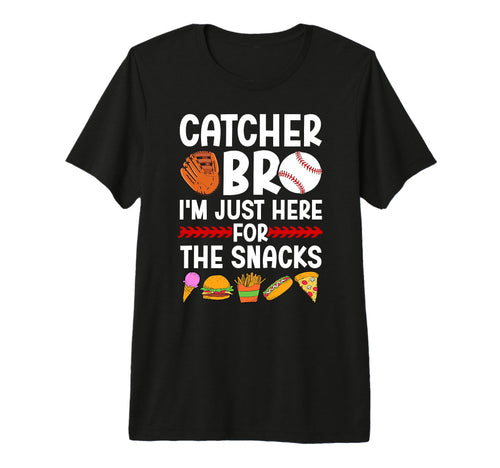 Baseball Catcher Bro Funny T-Shirt - Casual Everyday Wear Men Women - T-Shirt, Sweatshirt, Hoodie