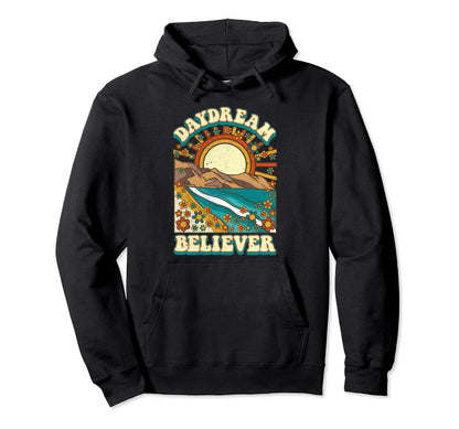 Daydreamer Hippy Peace And Love Hoodie - Casual Everyday Wear Men Women - T-Shirt, Sweatshirt, Hoodie