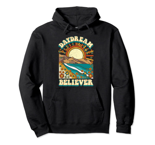Daydreamer Hippy Peace And Love Hoodie - Casual Everyday Wear Men Women - T-Shirt, Sweatshirt, Hoodie