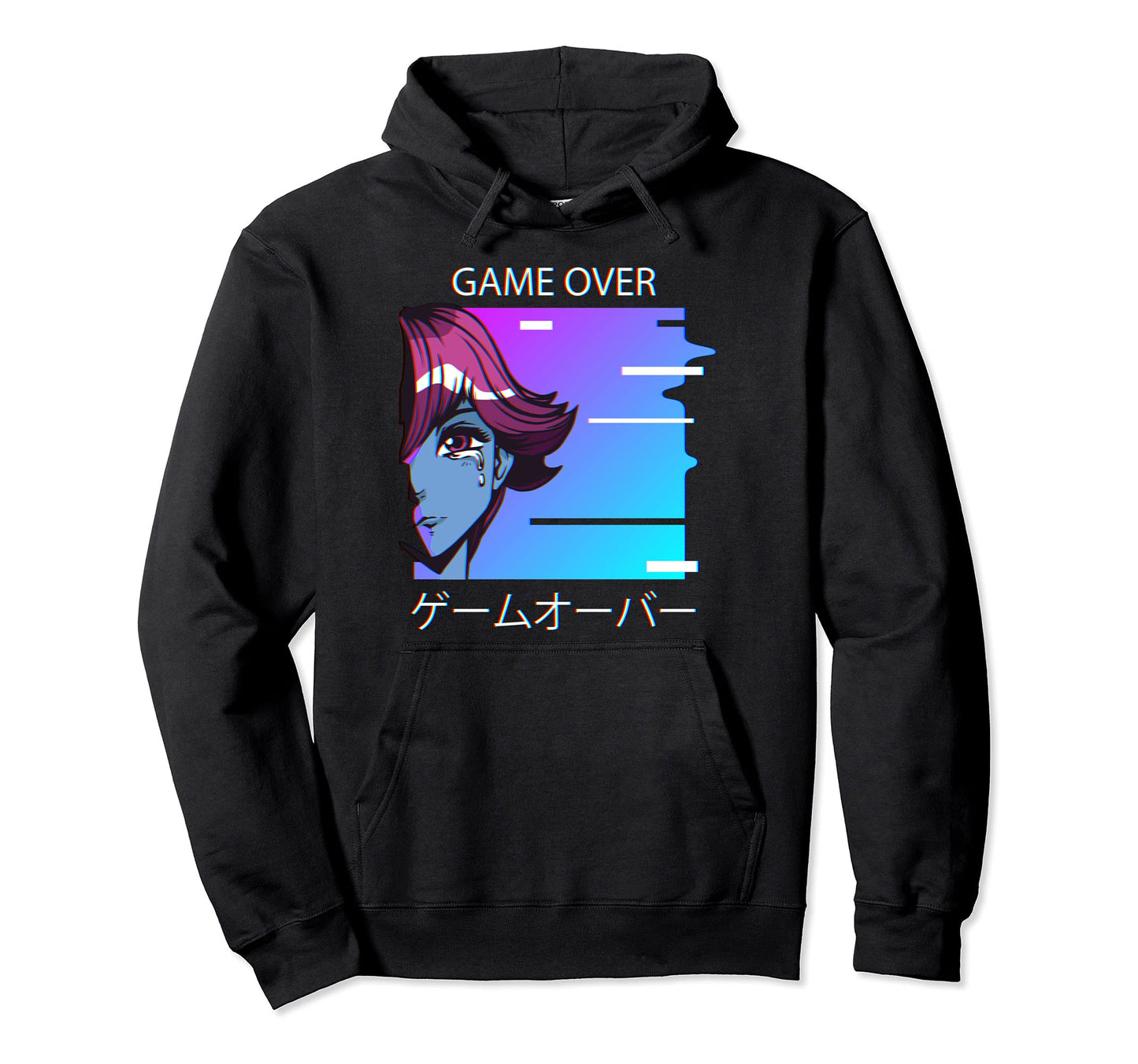 Lo Fi Sad Anime E Gaming Aesthetic Hoodie - Aesthetic Graphic Men Women - T-Shirt, Sweatshirt, Hoodie