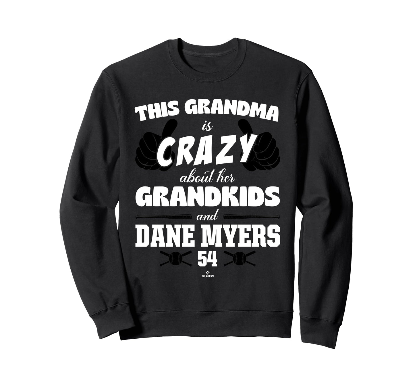 Grandma Crazy Dane Myers Miami Sweatshirt - Novelty Apparel Men Women - T-Shirt, Sweatshirt, Hoodie